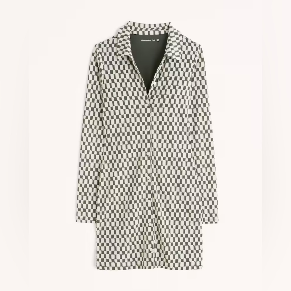 Abercrombie Long Sleeve Shirt Dress